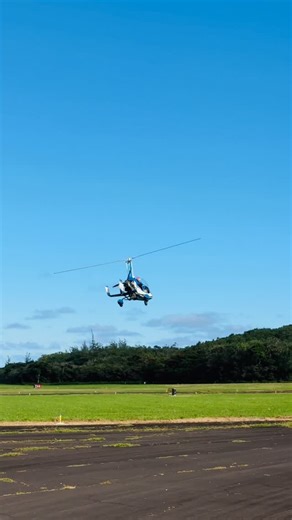 Armin Engert on Instagram: "The gyrocopter may be the most complex aircraft to take off. 1. Set the switch to flight mode. ￼ 2. Engage the pre-rotator while holding the wheel brake. ￼ 3. Set engine RPM to ~2,000 and bring rotor RPM up to ~120. ￼ 4. Increase engine RPM to full power (~3,000) 5. Wait for rotor RPM to reach ~220. ￼ ￼ 6. Release the wheel brake and pre-rotator. ￼ 7. Pull back on the cyclic to accelerate the rotor via autorotation and lift off."