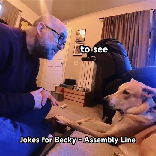 Jokes for Becky - Assembly Line #beckytsu #jokeoftheday #rahoughto #dog #assemblyline