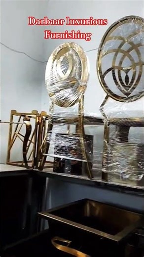 :Stainless Steel Luxury Furniture Making | SS Table Frame Work | Darbaar Luxurious Furnishing
