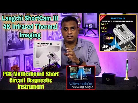 ShortCam III Infrared Thermal Imaging Camera PCB Diagnosis Repair Thermal Image Camera ‪@Lohiatelecom‬