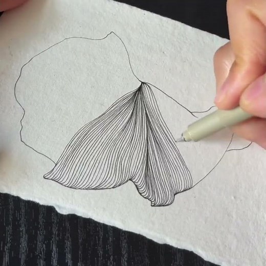 Zentangle Drawing Patterns 禪繞畫基礎圖形練習