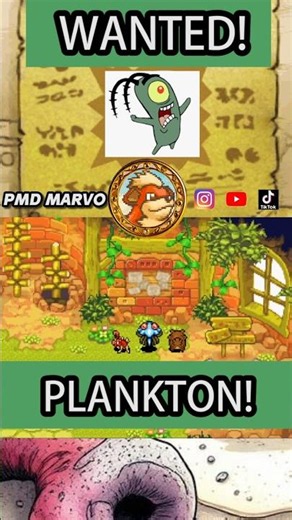 Plankton’s Evil Plan Got Him WANTED?! 😱 Explorers of Sky #pokemonmemes #pokemonmysterydungeon