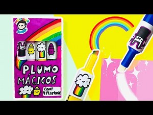 HAZ TUS PLUMONES MÁGICOS 🌈 CAMBIAN DE COLOR Y SE BORRAN