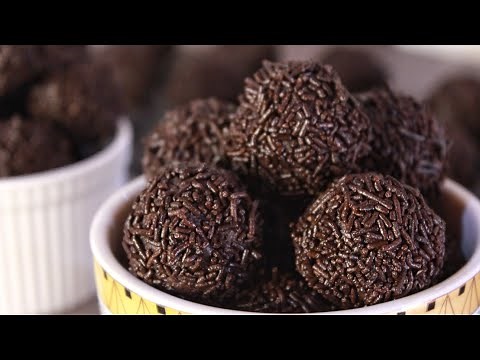 Τρουφάκια Σοκολάτας σε 5' με 3 Υλικά - 3 Ingredients Chocolate Truffles