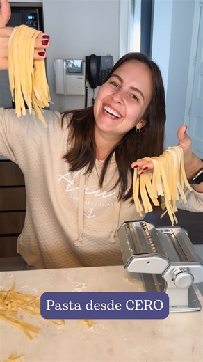 Mangiale | Por el día mundial de la pasta hicimos pastita desde ceroo. Fascinada con mi nueva Atlas 150 🤩 para hacer pastita y lasagna. 🍝 La pedí... | Instagram