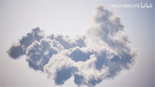 白嫖【第2期】免费分享 UE5 流体体积云特效 Clouds Generator - Niagara Fluids