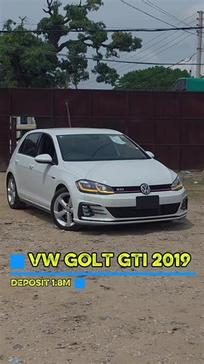 2019 VOLKSWAGEN GOLF GTI Pure German engineering meets aggressive performance. The 2019 Golf GTI is a hot hatch legend built for drivers who love speed, control, and style. If you want a car that is practical for daily use but still delivers thrilling performance, this is the machine. # Key Specifications: • Engine: 2000cc Turbocharged TSI Petrol •Power: 228 HP / 258 lb-ft Torque • Transmission: Automatic DSG / Paddle Shift · Drivetrain: Front Wheel Drive (FWD) · Fuel System: Direct Injection Tu