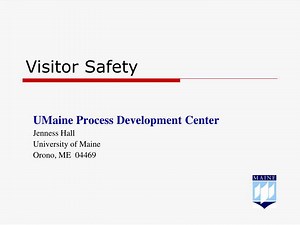 PPT - Visitor Safety PowerPoint Presentation, free download - ID:3359216