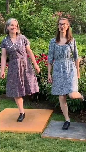 Sam Sherry WALTZ CLOG (step #6) Improvers #folkdance #traditionaldance