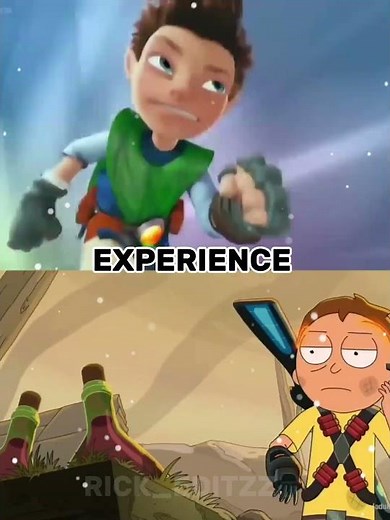 Tree Fu Tom Vs Morty (With Rick's Tech) #rickandmorty #edit #fypシ