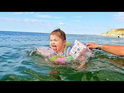 Three Year Old Floating Out To Sea