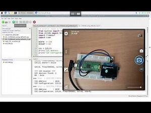 Raspberry Pi Pico/MicroPython exercise using SH1106 I2C OLED