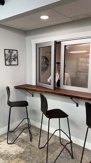 Our clients are asking for a pass-through kitchen window bar to be included in their Barndo designs these days! Who doesn’t love this? And just like that, you can get an amazing bar that opens up to the outside. A great way to serve your friends or the grands, a cold beverage or an ice cream sundae. Be sure to check out @Panoramic Doors and don’t forget to take a look at our partners page on our website for a discount coupon code! It doesn’t get any better than this! I hope you have been Barndo