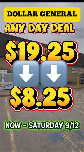Any day deal you can do Now - Saturday September 12th at @Dollar General 💛 #lynnscouponingdeals #dollargeneral #dollargeneraldeals #anydaydeals #dollargeneralcouponer