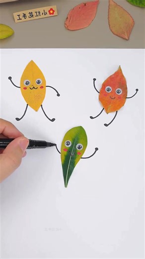 Step-by-Step Colourful Dancing Leaves Art 🍂💃 #colourful #leaves #dancing #art #craft #diy #kidscraft #creativefun #naturecraft #handmade | paper craft