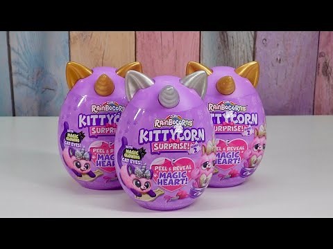 Rainbocorns Kittycorn Surprise Series 2 Peel and Reveal Magic Heart