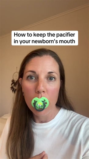 Newborn Pacifier Hack for Better Sleep