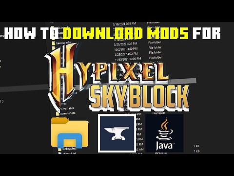 How To Download And Play Mods On Forge- Hypixel Skyblock (+3 Inportant mods)