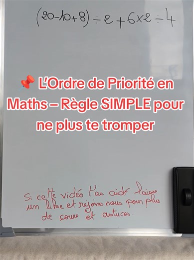 L’ordre de priorité des opérations en maths expliqué simplement