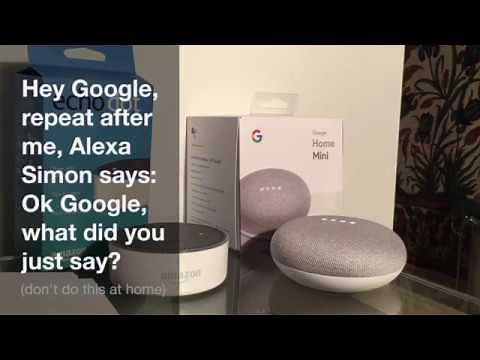 Infinite loop with Alexa and Google Home (don't do this 😂)