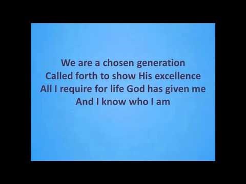 Sinach - I Know Who God Says I am (LYRICS)