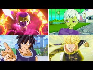 NEW ANIMATED CUTSCENES! Frieza Becomes A God of Time & Broly & Cheelai All Out Conton City Patrol
