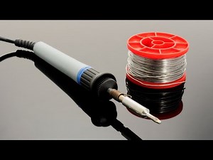 How to solder with a soldering iron and how to maintain the tip