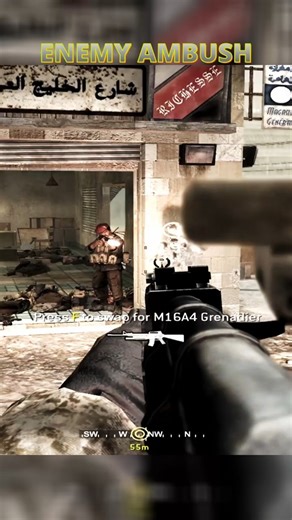 ENEMY ATTACK [4K] COD4 #cod #gaming #warzone