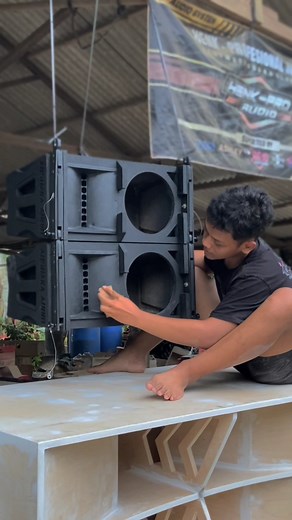 123K views · 1.3K reactions | Line Array 110 Custom info : +62 889-8096-3571 #kebumencustomboxcnc | Henk Pro | Facebook