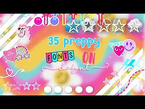 35 FREE preppy fonts on dafont