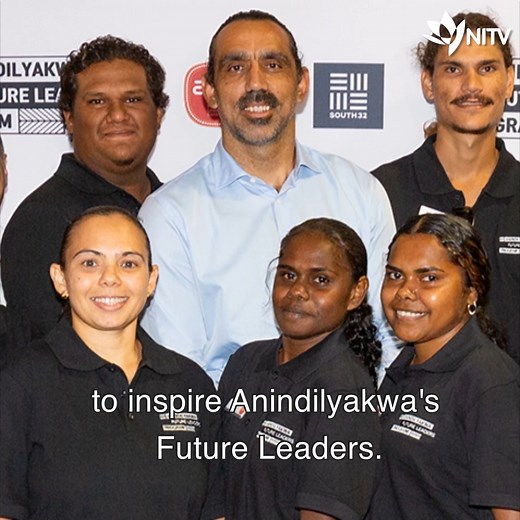 Adam Goodes inspires the next generation of Indigenous leaders on a recent visit to Groote Eylandt | NITV