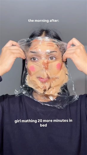 Preparing your makeup the night before?!