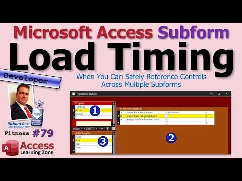 Microsoft Access Subform Load Order Timing: Referencing Controls Across Subforms
