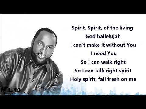 Luther Barnes - Spirit Fall Down (Lyric Video)