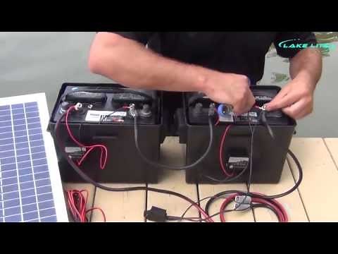 Lake Lite 24v Boat Lift Solar System Wiring Instructions