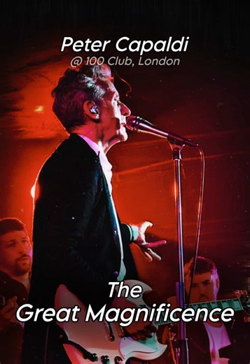 Peter channeling his inner 12th Doctor during ‘The great magnificence’ 🤟🏻 - - - - - - #petercapaldi #petercapaldimusic #petercapaldiconcert #petercapalditour #12thdoctor concert photography Peter Capaldi updates Peter Capaldi London 100 club London Peter Capaldi concert photos sweet illusions doctor disco Peter Capaldi gig the great magnificence guitar solo