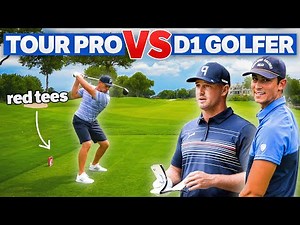We Played A Match From The Red Tees | Bryson DeChambeau