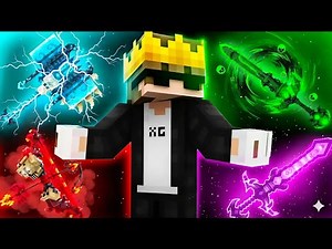 Why I Collected Every GOD WEAPON in This Minecraft World😱