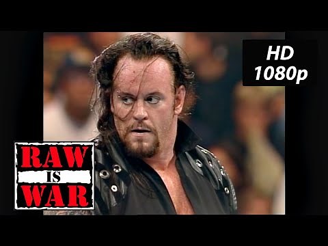 The Rock vs Undertaker WWE Raw Oct. 5, 1998 HD