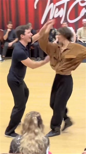 We're 'too sexy for your party, no way we're disco dancing !' 🪩 Fun, #fblifestyletyle #jem #awkward #fblifestyle #chosenpartnerrandomsong #dance #dancelife #dancer #dancing #dancersoffacebook #flow #foryou #foryoupage #fyp #improv #improvdance #improvisation #oops #partnerdance #reels #swing #swingdance #wcs #wcswing #westcoast #westcoast | WCS Dance USA