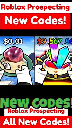 New Prospecting Codes - New Codes For Prospecting Roblox Codes 2025