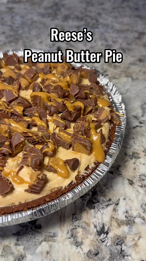 Reese’s Peanut Butter Pie | Cooking With Katie Cross
