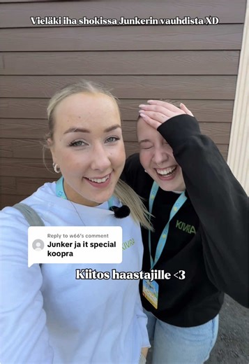 Replying to @w66 Junker haaste otettu vastaan 😮‍💨🤝🏼 Kyllä laitto meidät nöyräks… Ota Kivra käyttöön ja saat 5€-lahjakortin PowerParkiin📲💚 #digipostipalvelu #haaste #digiposti #powerpark @PowerPark