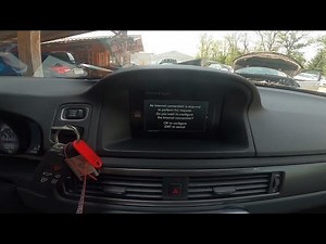 How to Check Service Info in VOLVO V70 III ( 2007 2016 ) Find Maintenance Info