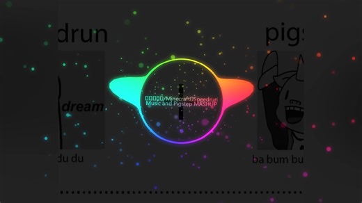 「音频可视化」Speedrun Music and Pigstep MASHUP