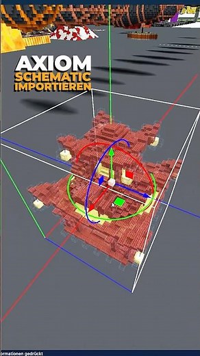 Importing Axiom Schematics 👌 #minecraft #building