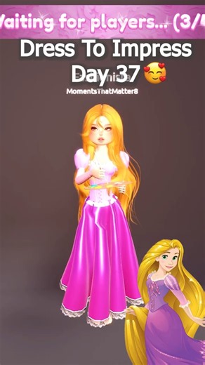 Rapunzel Outfit 💜🌸 | Dress To Impress Day 37