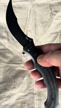 POCKET SCIMITAR! CRKT Ritual curved assisted knife