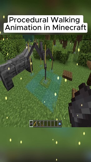 Creating Realistic Procedural Walking Animation in Minecraft