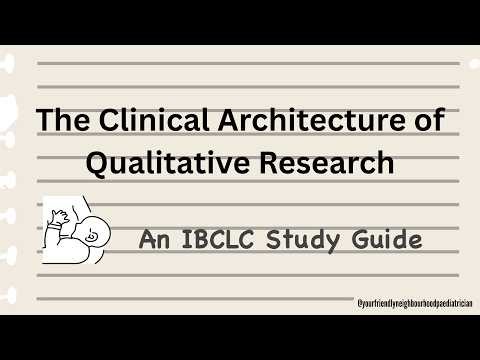 IBCLC Exam Prep | Mastering Qualitative Research in Lactation Studies